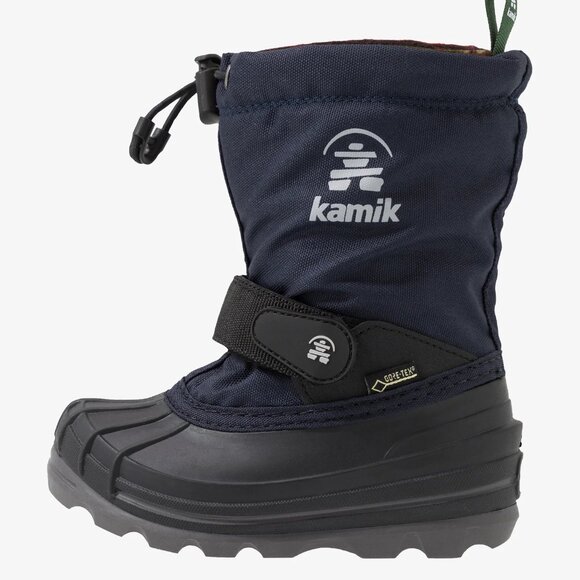 NEW Black Waterbug 5 Snow Rain Boots KAMIK sz 10 - Picture 1 of 6